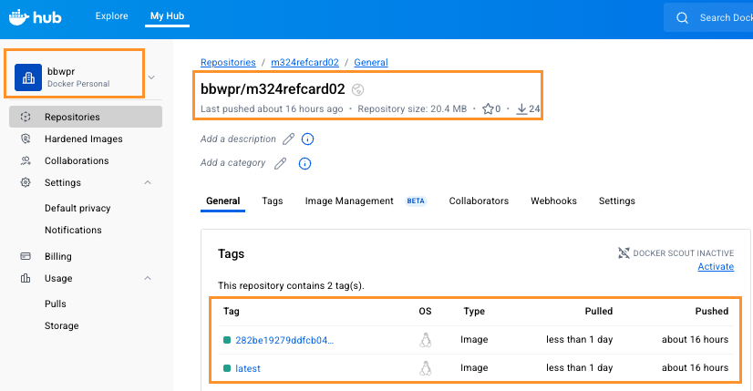 Docker Hub success